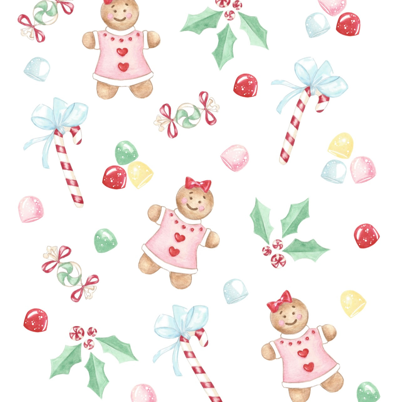 Gingerbread Girl - Baby Gown